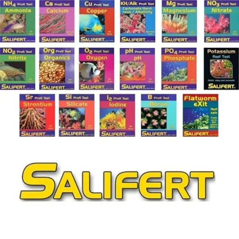 Marine Aquarium Test Kit - Испытательный комплект Salifert Ca Calcium Cu
