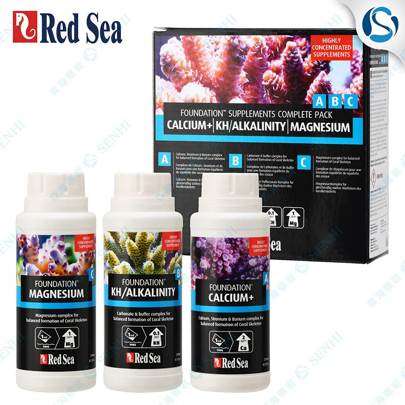 Red Sea Foundation Добавка ABC – обзор и цена Marine Aquarium Test Kit