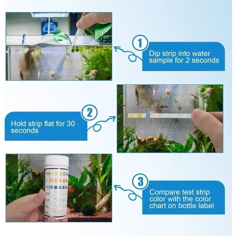 Горячая распродажа: Тест-полос – обзор и цена Marine Aquarium Test Kit