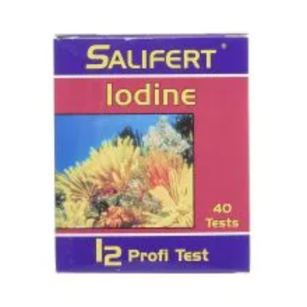 Salifert Iodine I2 Profi-Test  – обзор и цена Marine Aquarium Test Kit