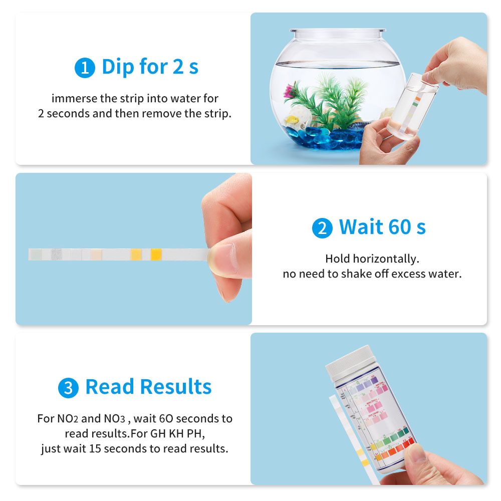 Тест-полоски 6 в 1 для определ – обзор и цена Marine Aquarium Test Kit