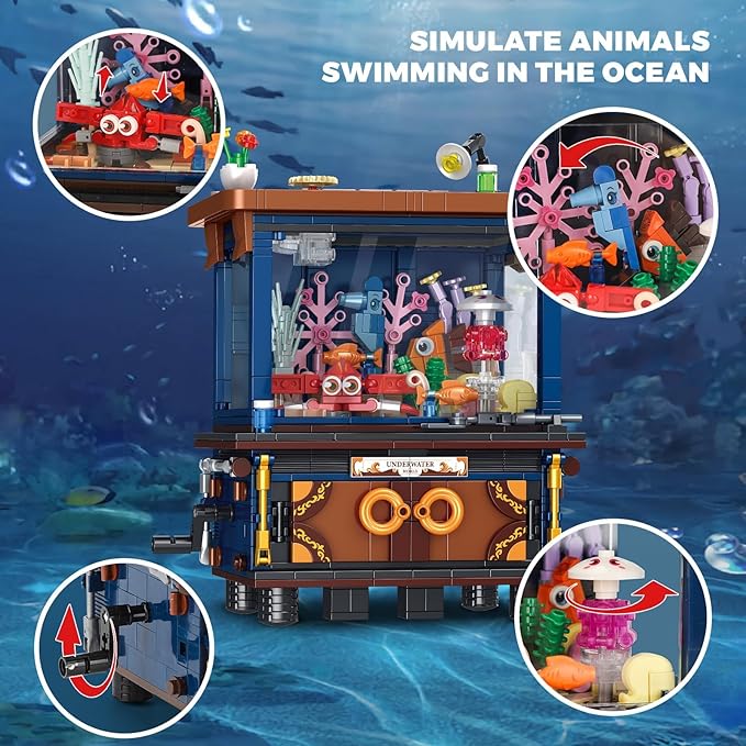 Наборы строительных блоков «По – обзор и цена Aquarium Marine World