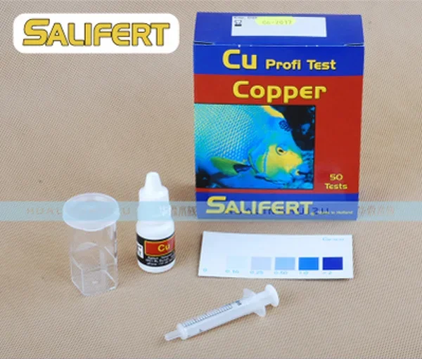 Испытательный комплект Salifer – обзор и цена Marine Aquarium Test Kit