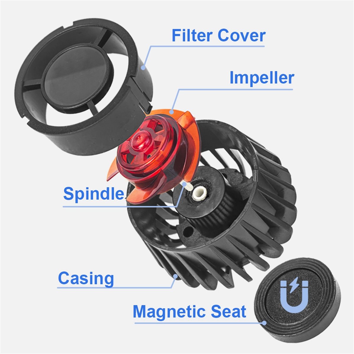 НОВЫЙ магнитный аквариумный во – обзор и цена Powerhead Wave Maker