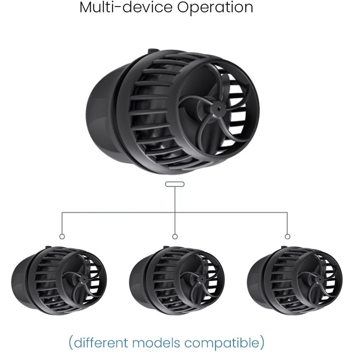 Новый умный беспроводной насос – обзор и цена Powerhead Wave Maker
