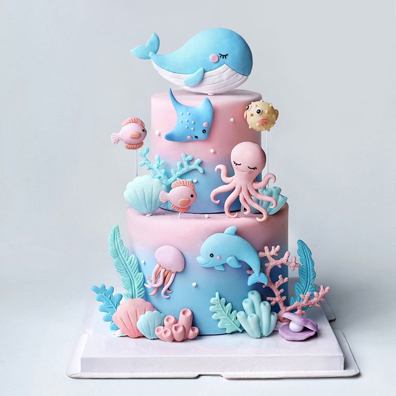 Океанский осьминог, кит, украш – обзор и цена Marine Aquarium Decorations